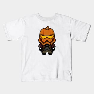 Pumpkin Trooper - Uniformity Kids T-Shirt